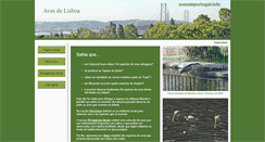 Desktop Screenshot of lisboa.avesdeportugal.info
